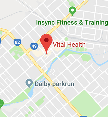 Map to Dalby